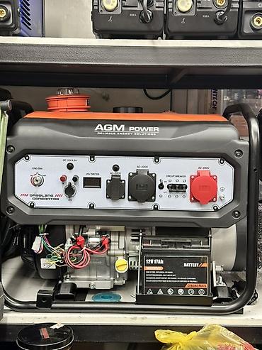 автогаз метан: Бензиновый электрогенератор AGM Power Особенности и возможности: - — 1