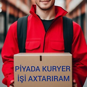 gence elan: Salam. Mən özümə piyada kuryer işi axtarıram. Maaş 20 manatdan aşağı — 1