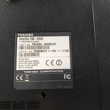 internet oturucu: Toshiba Satellite C50-A245 noutbuk - Model: Satellite C50-A245 (Part — 3