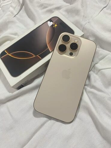 айфон 16 про махс: IPhone 16 Pro Max, Алтын, Куту