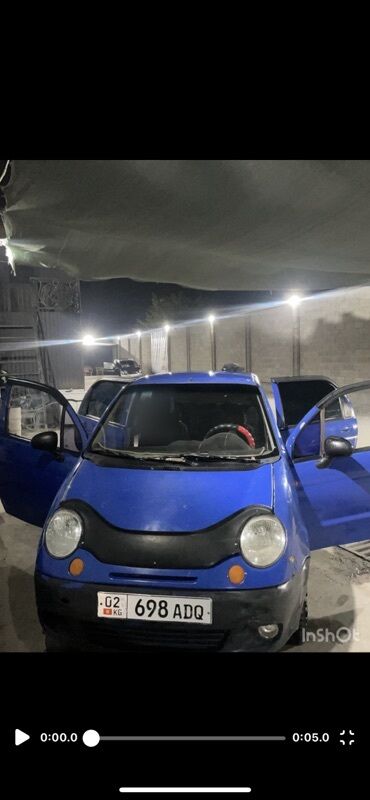 урал матасикыл: Daewoo Matiz: 2003 г., 0.8 л, Механика, Бензин, Хэтчбэк