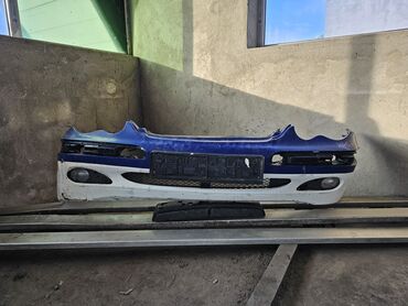 туманники мерседес: Передний Бампер Mercedes-Benz 2001 г., Б/у, цвет - Синий, Оригинал
