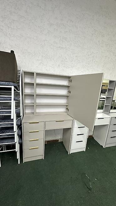 Комоды для одежды: Комод для одежды, Новый, С зеркалом, ЛДСП, цвет - Белый, Серый, Бежевый, Бесплатная доставка — 12