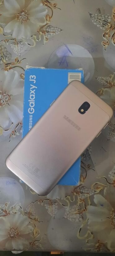 Elektronika: Samsung Galaxy J3 2017, 16 GB, rəng - Gümüşü, İki sim kartlı