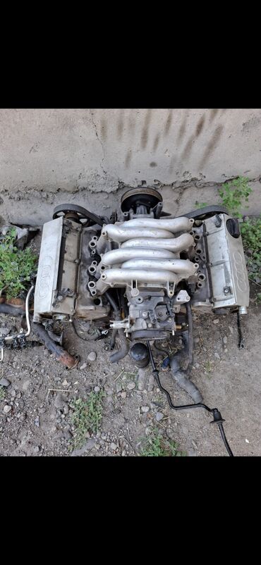 Двигатели, моторы и ГБЦ: Бензиновый мотор Audi 1995 г., 2.6 л, Б/у, Оригинал, Германия