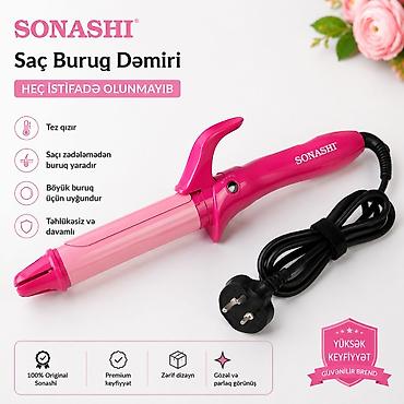 sonashi fen: SONASHI Saç Burug Dəmiri - Tez qızır - Saçı zədələmədən buruq yaradır — 1