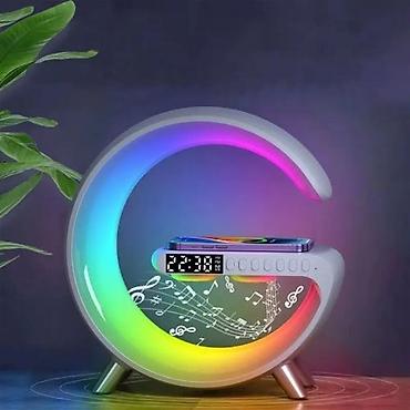 Другие аксессуары для мобильных телефонов: Беспроводная Bluetooth Колонка с беспроводной зарядкой и лампой GADGET — 2