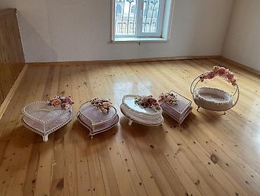 hamam xoncasi: Xınayaxdı/Qız toyu üçün bəzəkli xonca desti Hec bir problemli yoxdu — 2