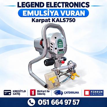 Elan başlığı: Karpat KALS750 emulsiya vuran, boya aparatı Elan mətni lalafo.az -da Elan başlığı: Karpat KALS750 emulsiya vuran, boya aparatı Elan mətni