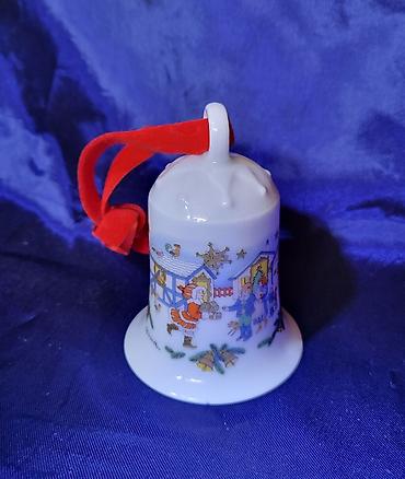 laser kraljevo: Porcelansko zvono novo 1985godina.Hutschenreuther Nemacka. Zvono — 4