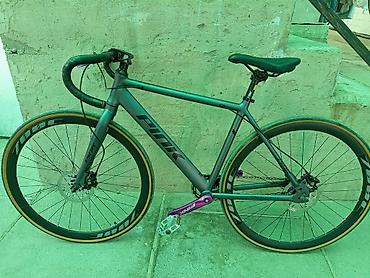 Транспорт: Шоссейный/гравийный велосипед PINK Roadbike 700C Пользовался 2 месяца — 1