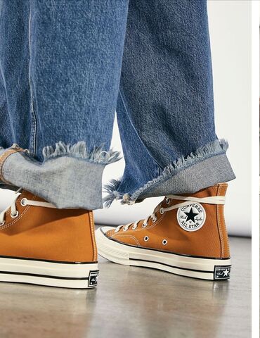 converse кеды мужские: Кеды CONVERSE ALL STARE светло-коричневые высокие