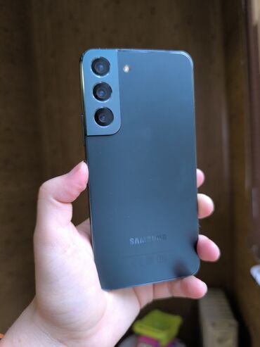 купить телефон самсунг с22: Samsung Galaxy S22, Колдонулган, 128 ГБ, түсү - Жашыл, 2 SIM