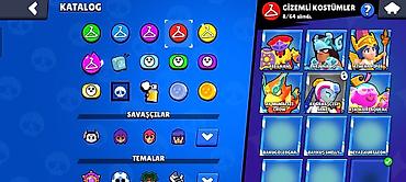 brawl stars 2: Brawl Stars hesabı – yüksək inkişaf etmiş kolleksiya - Kupa yolu — 1