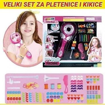 Dečiji setovi za ulepšavanje: SET ZA PLETENJE KIKICA | Neka se Vaša devojčica oseća kao prava — 2