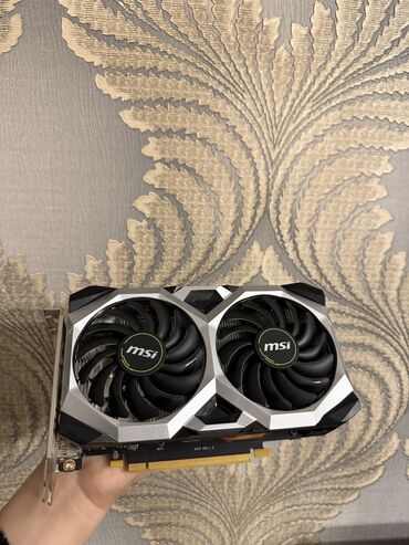 gtx 560: Videokart MSI GeForce GTX 1660 Ti, 6 GB, İşlənmiş