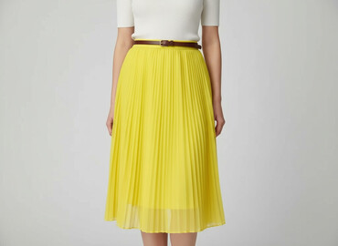 spódnice tommy hilfiger plisowane: Mango, Women`s skirt, size M (EU 38)