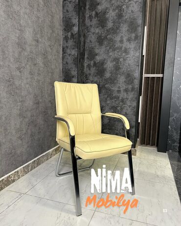 Ofis və oyun kresloları: Yeni, Təkərli, Qolları tənzimlənir, Dəri — 24