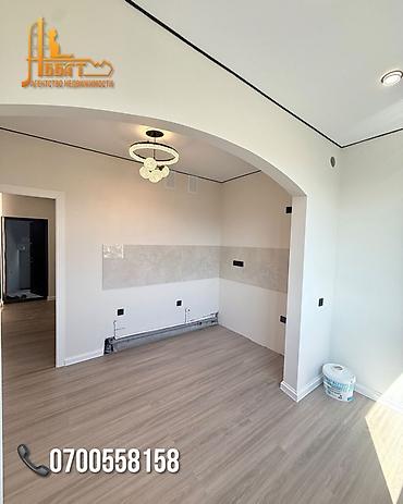 Продажа квартир: 1 комната, 45 м², Пишпек Элитка, 9 этаж, Дизайнерский ремонт — 6