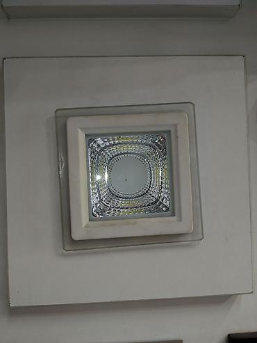 smart light: Встраиваемый светильник квадратной формы с декоративным стеклянным — 1
