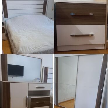 деревянные двухъярусные кровати: İkinəfərlik çarpayı, Dolab