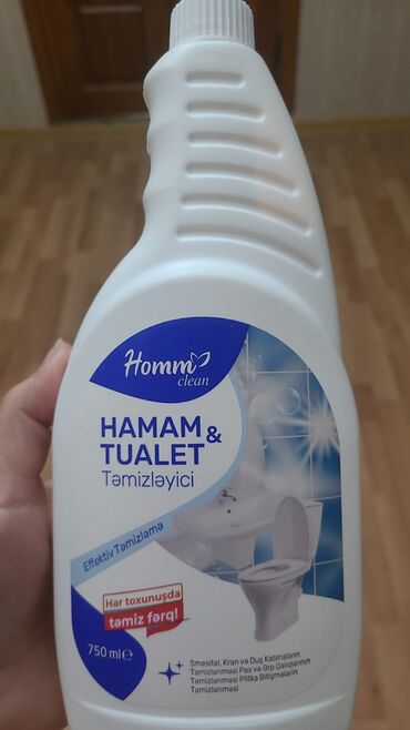 ev ucun led isiqlar: Homm Clean Hamam & Tualet Təmizləyici – 750 ml - Effektiv