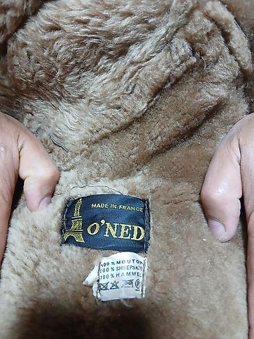 Мужская дублёнка O’NED, Made in France. натуральная ОВЧИНА — 3