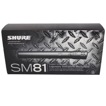boya mikrafon: Shure SM81 Shure SM81 instrumental. Orjinal Avropa istehsalıdır. Həm