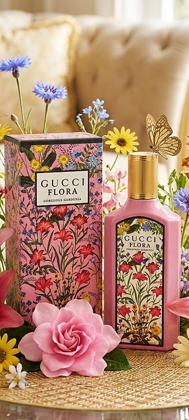 herba flora: Gucci Flora original qablasma baqli gutuda avropa istehsalidi — 1