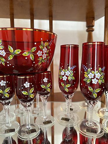 чехия посуда: Антиквариат! Редкость! Красотище! Эксклюзивный чешский набор из — 7