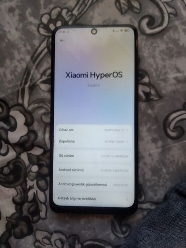 вытяжка 1000 куб м: Redmi Note 13, 128 GB, rəng - Qara, İki sim kartlı, Face ID