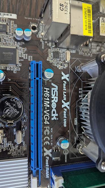 ddr4 ecc: Материнская плата для ПК, Б/у, ASRock, LGA1155, Micro-ATX — 5