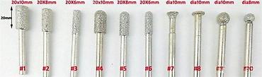 alati masine: GLODALA DIJAMANTSKA ZA GRAVIRANJE I SECENJE PRIHVAT 6MM | — 1