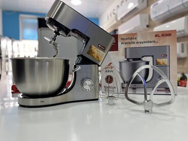 soyuducular ikinci əl: Ət çəkən maşın Silver, Revers ilə, Yeni