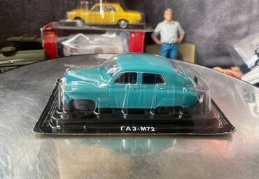 Avtomobil modelləri: Коллекционная модель GAZ M72 green 1955 AvtolegendsUSSR95 — 1