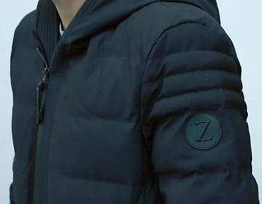 Zimske jakne: Muška zimska parka – crna - Duga silueta do sredine butina, ravnog — 5