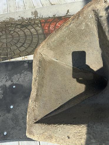 dossil gel nə üçündür: Beton tökmə qəlibi – konus/piramida tipli - Material: beton (kütləvi — 4