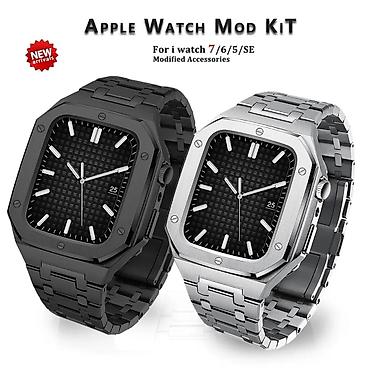 Наручные часы: Premium Brend metal kəmər – Apple Watch Mod Kit - Uyğunluq: Apple — 2