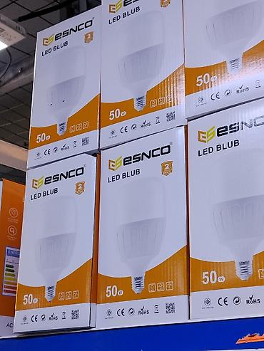 Светодиодная лампа ESNCO, серия LED BLUB, мощность 50 Вт. Основные