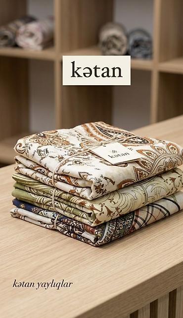 140/140 kətan materiallı yaylıqlar cəmi 17 AZN. Sayları məhduddur