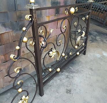 Изготовление перил: Изготовление перил Материал: Кованное железо, Наружные, Бесплатный замер — 64