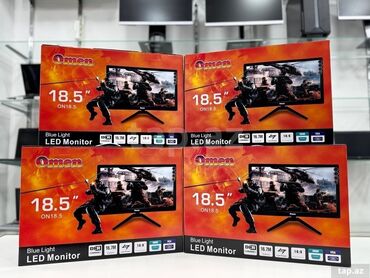 Monitorlar: Yeni monitor satılır açılmayıb 18.5 omen