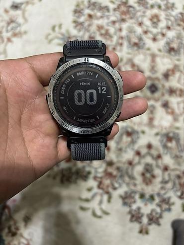 Garmin: Garmin Fenix 7X Sapphire Solar — мультиспортивные GPS‑часы с — 1