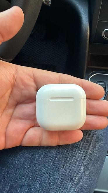 наушники pro: Беспроводные вакуумные наушники, Apple, AirPods Pro, Б/у — 1