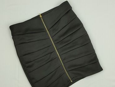 czarne plisowane spódniczka mini: Amisu, Women`s skirt, XS (EU 34)
