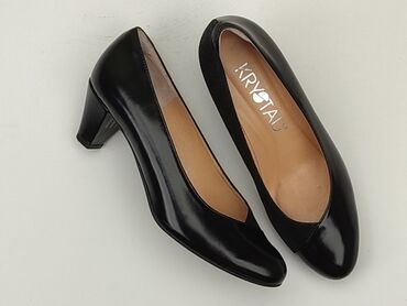 bluzki z eko skóry damskie: Flat shoes for women, 39, condition - Very good