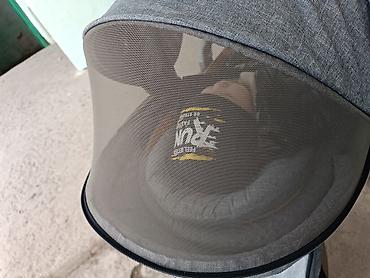 Коляски: Детская прогулочная коляска с дождевиком и москитной сеткой - — 4