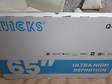 Техника и электроника: QUICKS Q-9270 65" Ultra High Definition Smart TV 165sm. - 65 düym iri — 2
