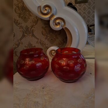 işlənmiş şifer: 2-li qədim qablar satılır. İkili 5₼. Real alıcıya endirim olunacaq✅️