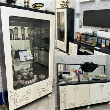 Divanlar: (Qonağ desti) yaxwi veziyyetde qiriq siniq yoxdur iki qorka kamot ve